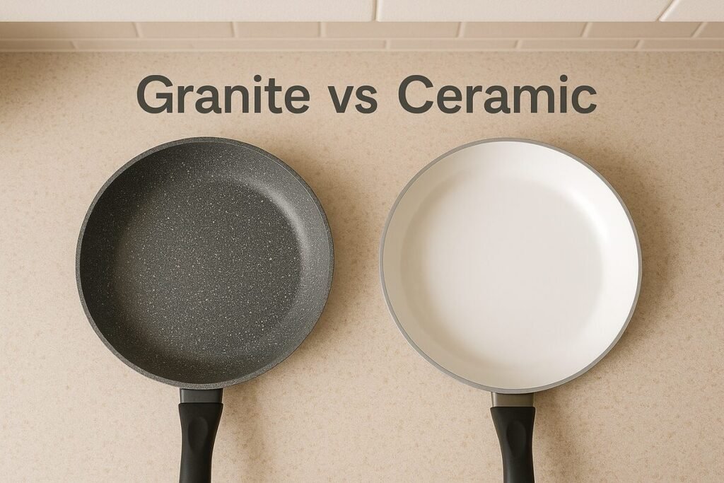 Granite vs Ceramic Cookware comparison
