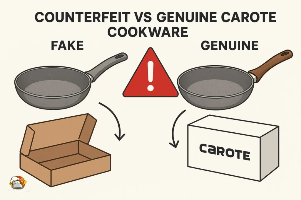 How to Spot Fake Carote Cookware