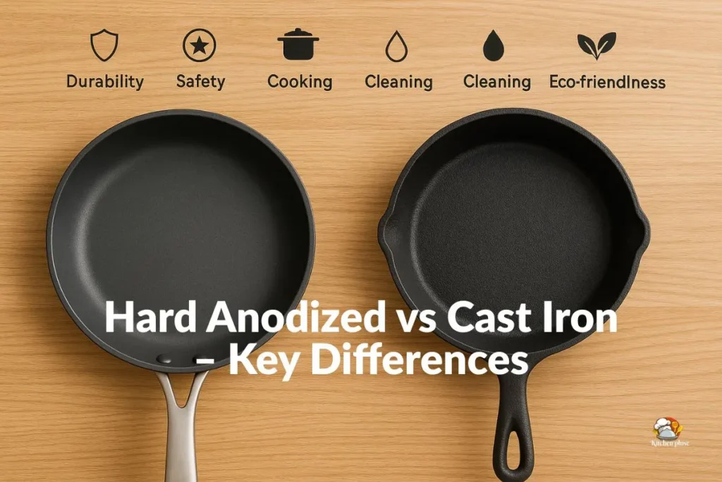 Hard Anodized Vs Cast Iron: Which Cookware Is Best for You?
