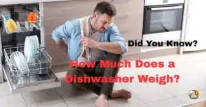 How Much Does a Dishwasher Weigh