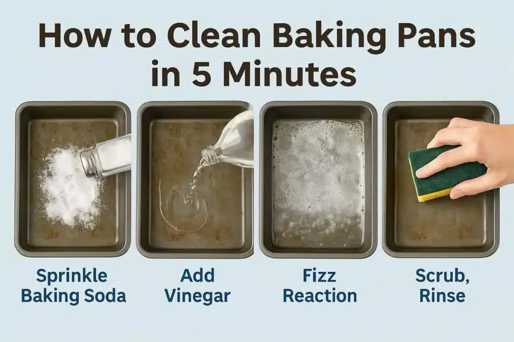 How to Clean Baking Pans in 5 Minutes