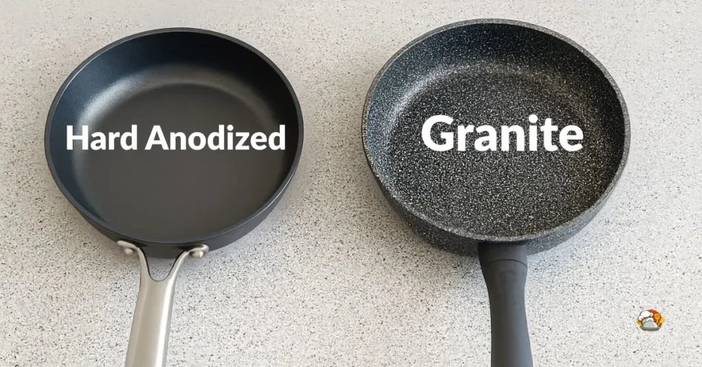 Hard Anodized vs Granite