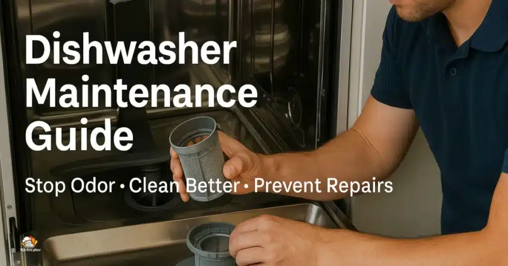 Dishwasher Maintenance Stop Odor & Clean Better