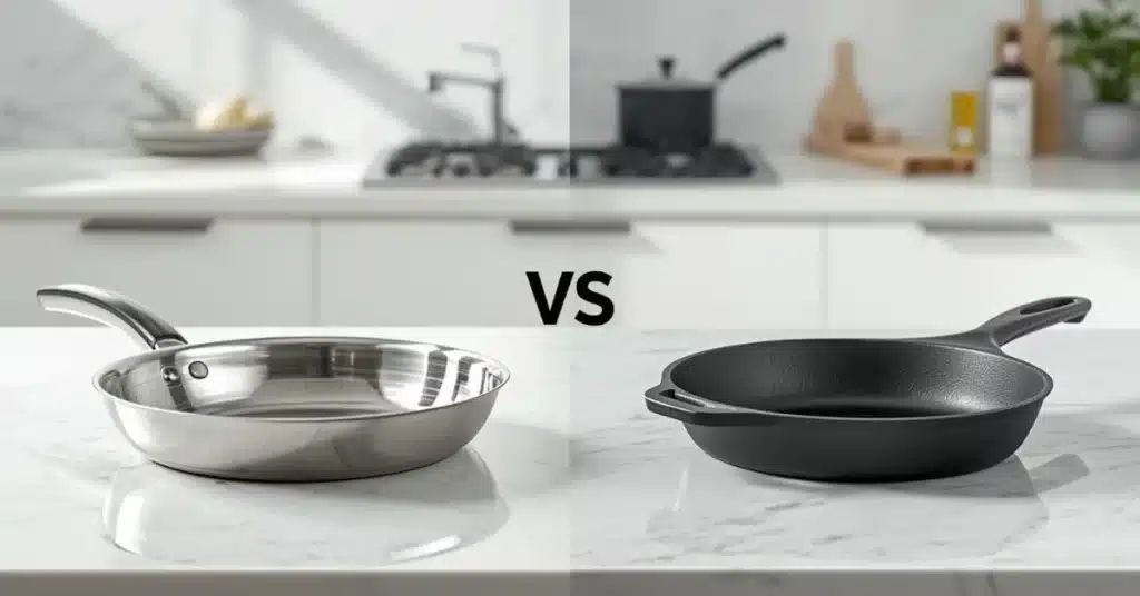 Stainless Steel vs Cast Iron